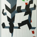 Plakatentwurf Allan D'arcangelo - Foto: Uwe Paesler (Kieler Nachrichten)